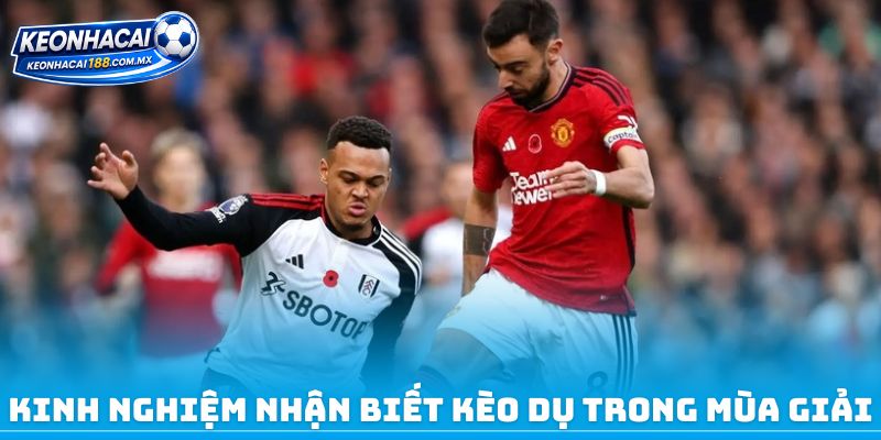 Kinh nghiệm nhận biết kèo dụ trong mùa giải