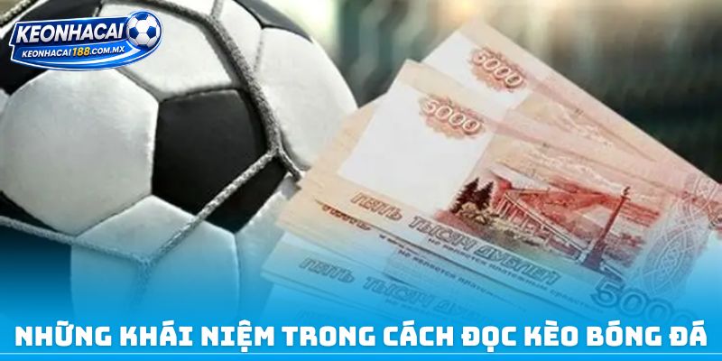Những khái niệm trong cách đọc kèo bóng đá